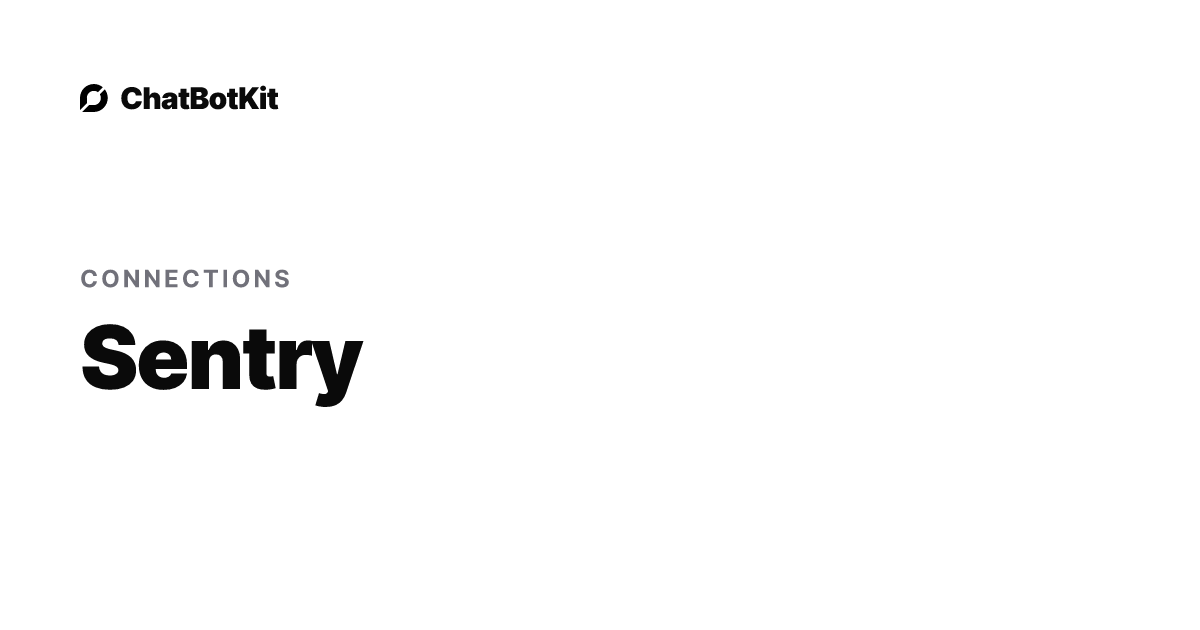 Sentry MCP - Model Context Protocol Integration