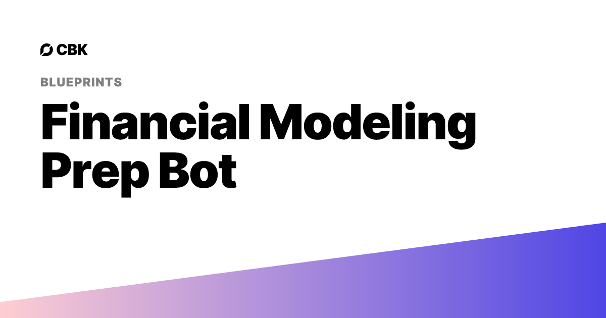 Financial Modeling Prep Bot